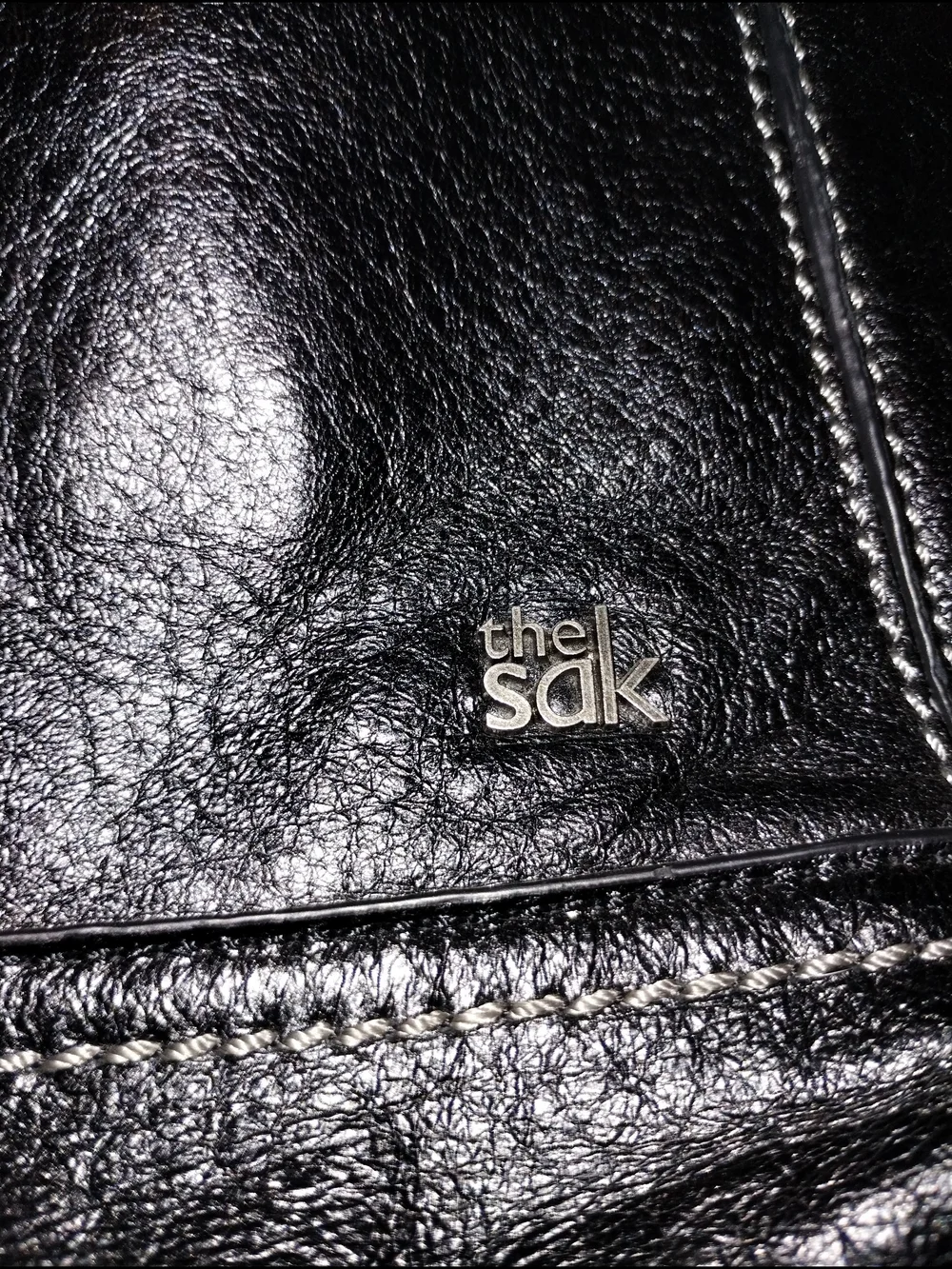 The Sak Black Leather Crossbody